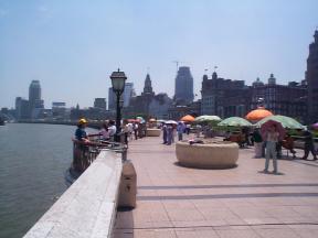 The Bund when coming from the Garden Bridge